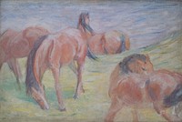 Grazing Horses I