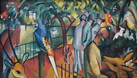 August - Macke Zoological Garden I. 1912