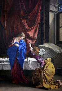 Italiano: Annunciazione (1623 circa) - Orazio Gentileschi