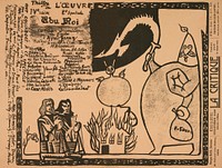 Programme for Alfred Jarry's Ubu Roi