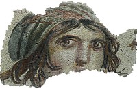 "The Gypsy Girl" mosaic of Zeugma, from Gaziantep Museum of Archeology.
