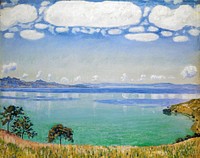 Ferdinand Hodler - Der Genfersee von Chexbres aus