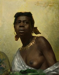 Anna Bilińska-Bohdanowiczowa - Black girl - MP 5531 - National Museum in Warsaw