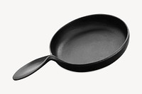 Frying pan, isolated object image psd