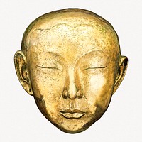 Vintage funerary mask