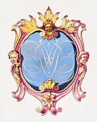 Coat of arms (ca. 1787-1808) by Jan Brandes. Original from the Rijksmuseum. Digitally enhanced by rawpixel.