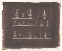 Articles of Glass (before June 1844) photography in high resolution by William Henry Fox Talbot.