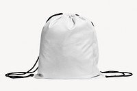 Drawstring bag  mockup, editable design  psd