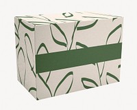Eco paper box, packaging design