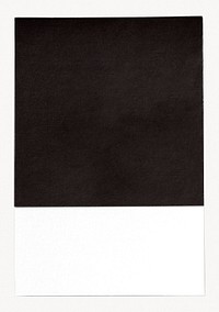 Black paper, simple stationery design 