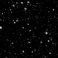 Black galaxy background, aesthetic stars