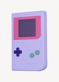 Handheld game console, colorful design
