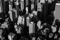 A black and white cityscape of New York. Original public domain image from <a href="https://commons.wikimedia.org/wiki/File:Monochrome_New_York_cityscape_(Unsplash).jpg" target="_blank">Wikimedia Commons</a>