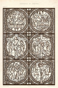 Monographie de la cathédrale de Chartres. Atlas.