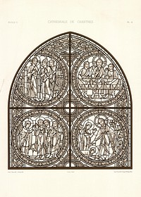 Monographie de la cathédrale de Chartres. Atlas.