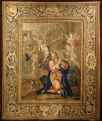 Tapestry in the Life of Christ series, Barberini Tapestries, Rome, 1644-1656 - Jordan Schnitzer Museum of Art, University of Oregon - Eugene, Oregon, USA. On loan from the Cathedral of St. John the Divine in New York City.