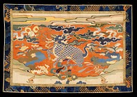 Table Frontal (1368–1644) textile in high resolution. Original from the Minneapolis Institute of Art. Digitally enhanced by rawpixel.. Original from the Minneapolis Institute of Art.