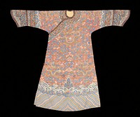 Manchu Woman's Semiformal Court Robe (jifu) during 18th–19th century clothing in high resolution. Original from the Minneapolis Institute of Art. Digitally enhanced by rawpixel.. Original from the Minneapolis Institute of Art.