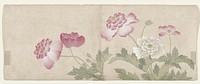 Flower Painting during late 18th century painting in high resolution by Mianyi. Original from the Minneapolis Institute of Art.