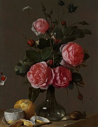 Floral Still Life (1670–1690) painting in high resolution by Cornelis de Heem. Original from the Minneapolis Institute of Art. Digitally enhanced by rawpixel.. Original from the Minneapolis Institute of Art.