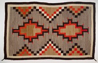 Red Mesa textile (ca. 1920) textile in high resolution. Original from the Minneapolis Institute of Art. Digitally enhanced by rawpixel.. Original from the Minneapolis Institute of Art.