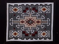 Klagetoh type rug (ca. 1920) textile in high resolution. Original from the Minneapolis Institute of Art. Digitally enhanced by rawpixel.. Original from the Minneapolis Institute of Art.