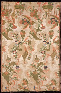 Panel (ca. 1703) textile in high resolution. Original from the Minneapolis Institute of Art. Digitally enhanced by rawpixel.. Original from the Minneapolis Institute of Art.