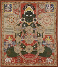 Cosmic Parsvanatha (ca. 1525) painting in high resolution. Original from the Minneapolis Institute of Art. Digitally enhanced by rawpixel.. Original from the Minneapolis Institute of Art.