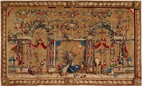 The Camel (1686&ndash;1695) textile in high resolution by Jean-Baptiste Monnoyer. Original from the Minneapolis Institute of Art. Digitally enhanced by rawpixel.. Original from the Minneapolis Institute of Art.
