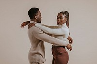 Couple in turtleneck sweater, Winter fashion aesthetic