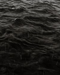 Ocean wave background, rainy season 