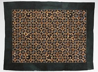 Ceremonial Hanging (Bed Spread) textiles in high resolution. Original from the Minneapolis Institute of Art. Digitally enhanced by rawpixel.. Original from the Minneapolis Institute of Art.