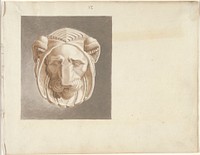 Study of a Relief Sculpture (ca. 1830) print in high resolution by Karl Ludwig Wilhelm von Zanth. Original from the Minneapolis Institute of Art.