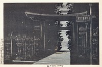 Ueno Toshogu Shrine. Original from The Los Angeles County Museum of Art.