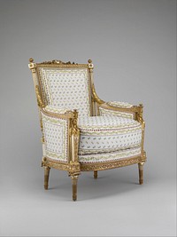 Armchair (bergère) (part of a set) by Jean-Baptiste-Claude Sené