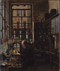 In the Laboratory by Henry Alexander