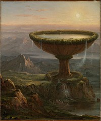 The Titan's Goblet by Thomas Cole