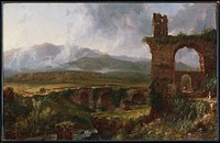 A View near Tivoli (Morning) by Thomas Cole