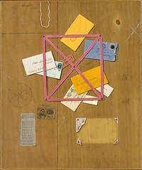 The Artist's Letter Rack by William Michael Harnett