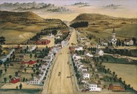 View of Poestenkill, New York by Joseph H. Hidley