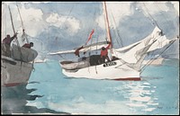 Fishing Boats, Key West by Winslow Homer