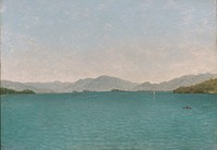 Lake George, Free Study by John Frederick Kensett