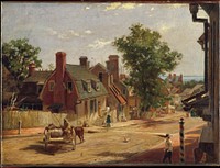 Old Annapolis, Francis Street by Francis Blackwell Mayer