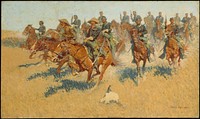 On the Southern Plains by Frederic Remington