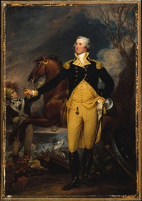 George Washington before the Battle of Trenton by John Trumbull