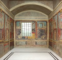 Cubiculum (bedroom) from the Villa of P. Fannius Synistor at Boscoreale, Roman