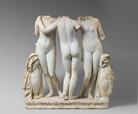 Marble Statue Group of the Three Graces