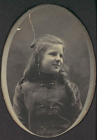 Girl with Ringlets, Half Length by Frederick Gutekunst