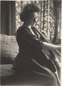 Woman Playing Cello