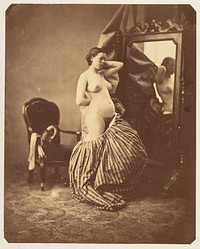 Nude Before a Mirror 